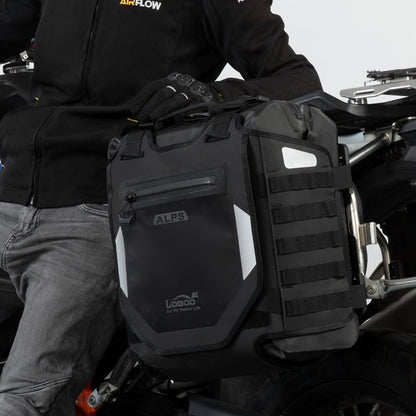 Alps Inflatable Side Bags (30L+30L) With Aluminum Alloy Rack Plates