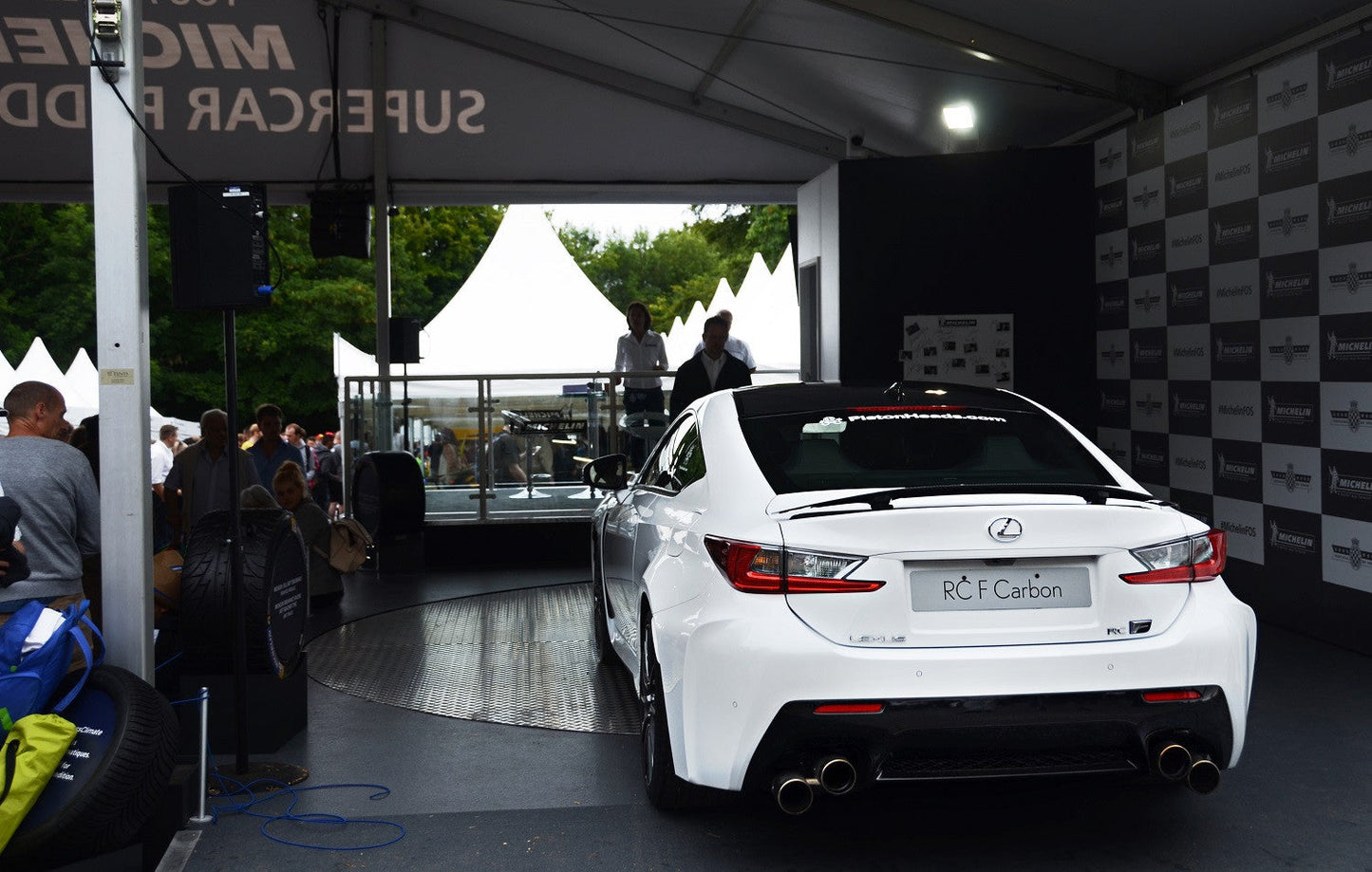 Lexus RC F Sport Rear sections