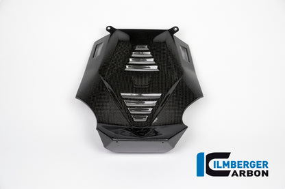 Motor spoiler center part carbon