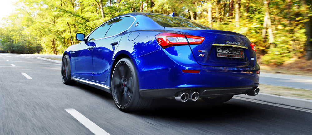 Maserati Ghibli inc S and Q4 Petrol Sport system w/ Sound Architect