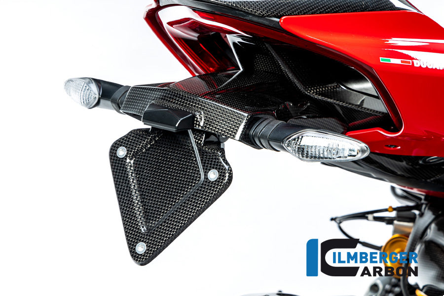 Number plate holder short gloss Streetfighter V2/V4 Panigale V4 / V4 S / V4 R
