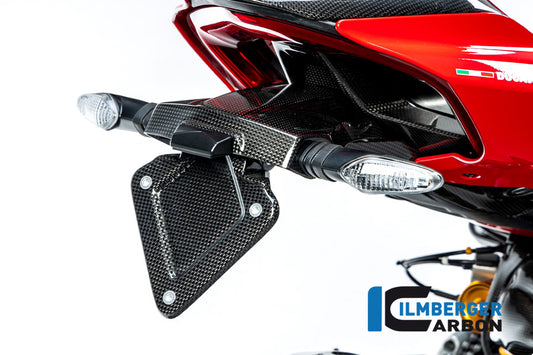 Number plate holder short gloss Streetfighter V2/V4 Panigale V4 / V4 S / V4 R