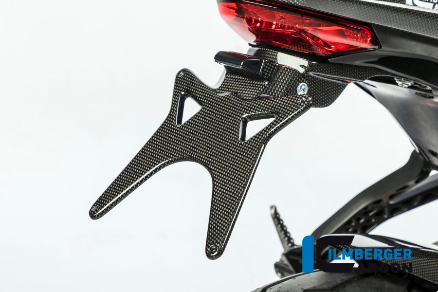 Number plate holder short gloss Carbon - Ducati Supersport 939