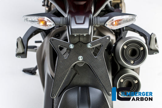License Plate Holder Carbon Ducati Monster 1200 / 1200 S matte finish