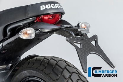 Upper Numberplate Holder matt Ducati Scrambler'16