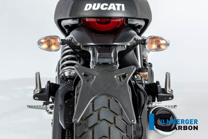 Upper Numberplate Holder matt Ducati Scrambler'16