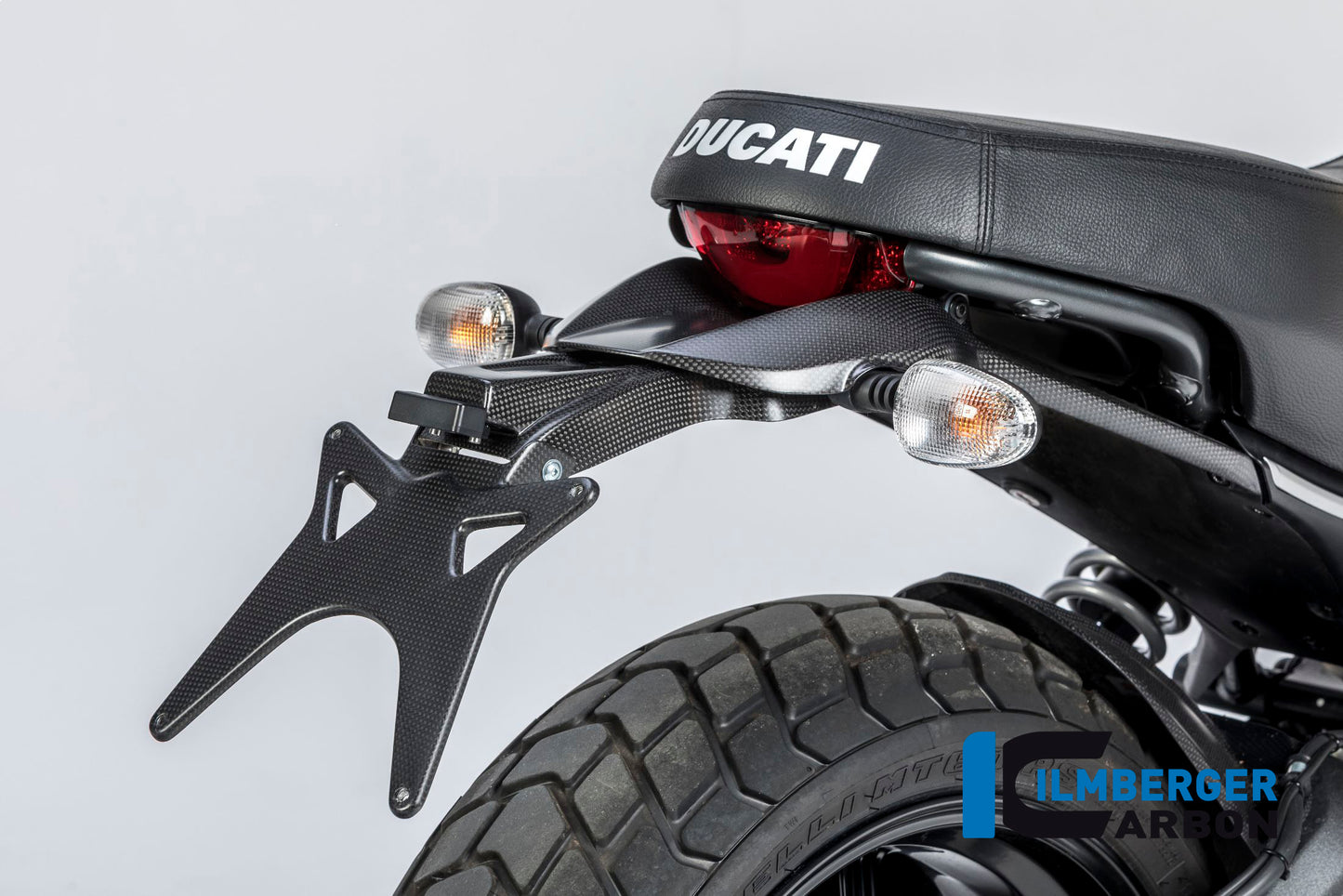 Upper Numberplate Holder matt Ducati Scrambler'16