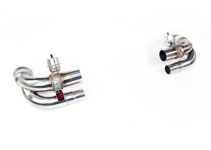 Porsche 911 GT3 and RS (991 Gen1 and Gen2) Side Muffler Deletes w/Valves