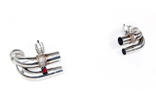 Porsche 911 GT3 and RS (991 Gen1 and Gen2) Side Muffler Deletes w/Valves