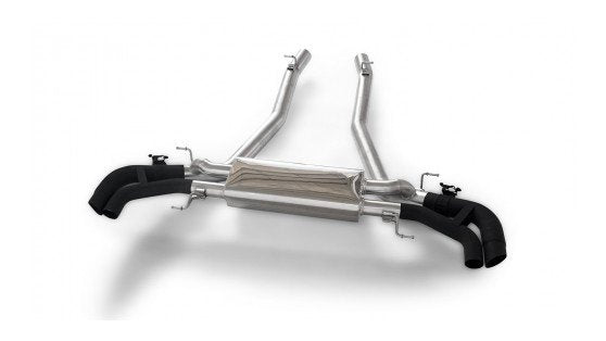 Rolls-Royce Ghost 2 Series 2 / New Ghost power optimized exhaust system with flap-regulation made of stainless steel for cars with non-visible tailpipes