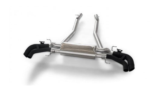 Rolls-Royce Ghost 2 Series 2 / New Ghost power optimized exhaust system with flap-regulation made of stainless steel for cars with non-visible tailpipes