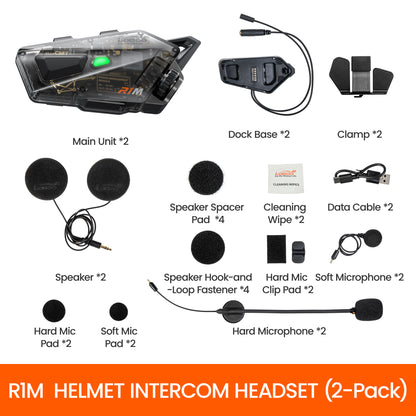 Bluetooth headset - R1M 2 pack
