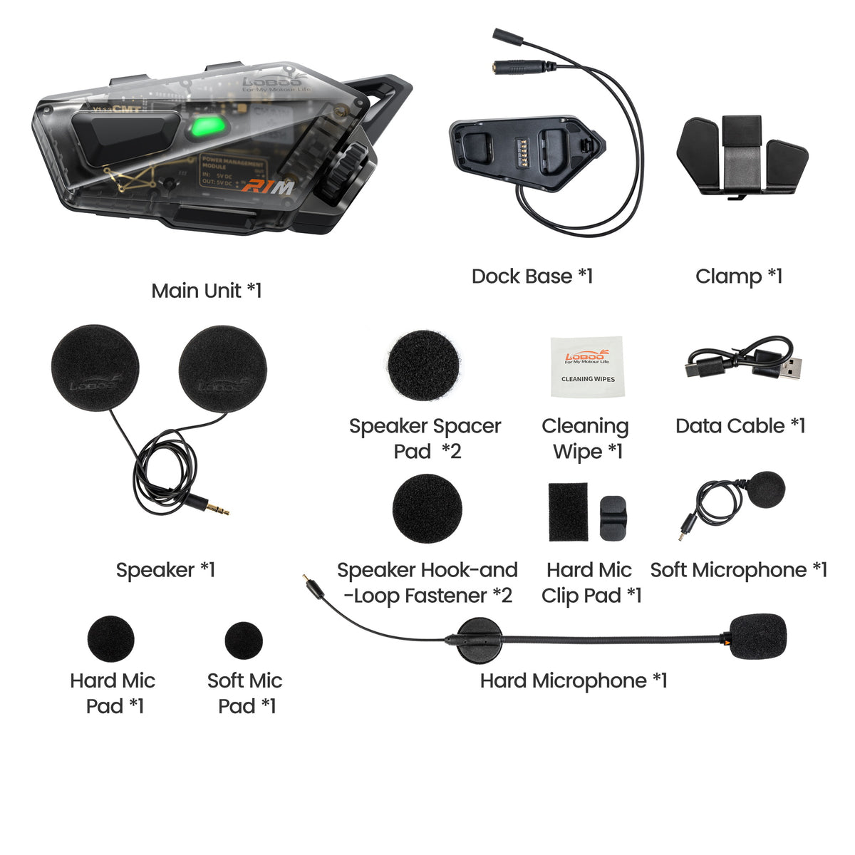 Bluetooth headset - R1M 1 pack