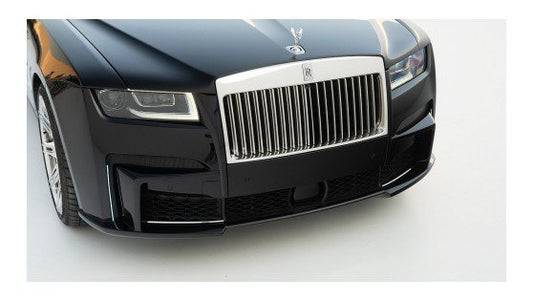 Rolls-Royce New Ghost front bumper Carbon / primed with LED