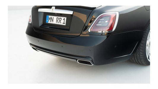 Rolls-Royce Ghost 2 Series 2 / New Ghost rear bumper, primed, for cars with non-visible tailpipes