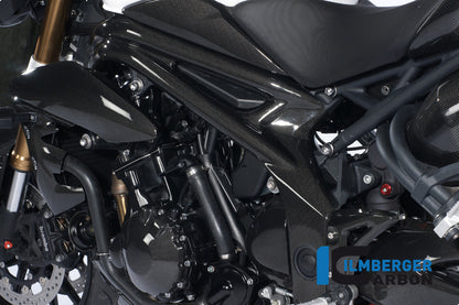 Frame cover left carbon