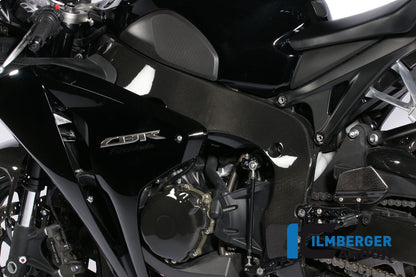 Left frame cover carbon