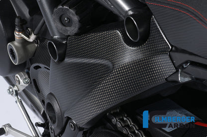 Frame cover left carbon