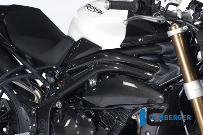 Right frame cover carbon