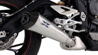 Hypercone Slip On Exhaust with front muffler for TRIUMPH Street Triple 675 S/R/RS — Front Muffler