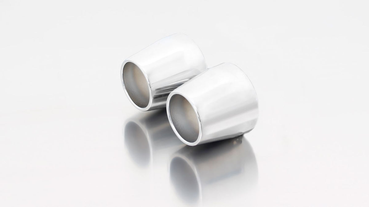 HARLEY DAVIDSON Softail / Sportster End cap slash-cut (2 pcs.)
