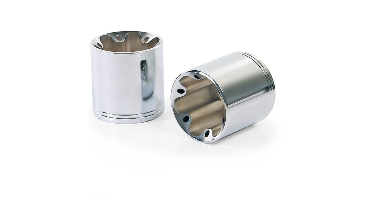 HARLEY DAVIDSON Softail / Sportster Endcap, short cut V1, alloy