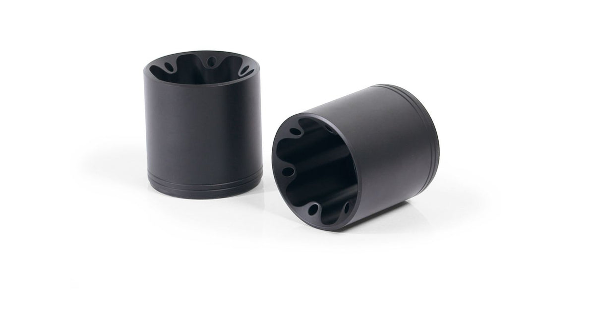 BMW / HARLEY DAVIDSON Endcap short cut V1 (2 pcs.), Alloy