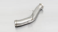 Racing connecting tube instead of original front silencer
