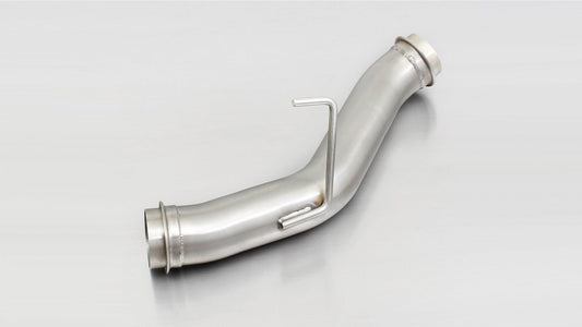 Racing connecting tube instead of original front silencer