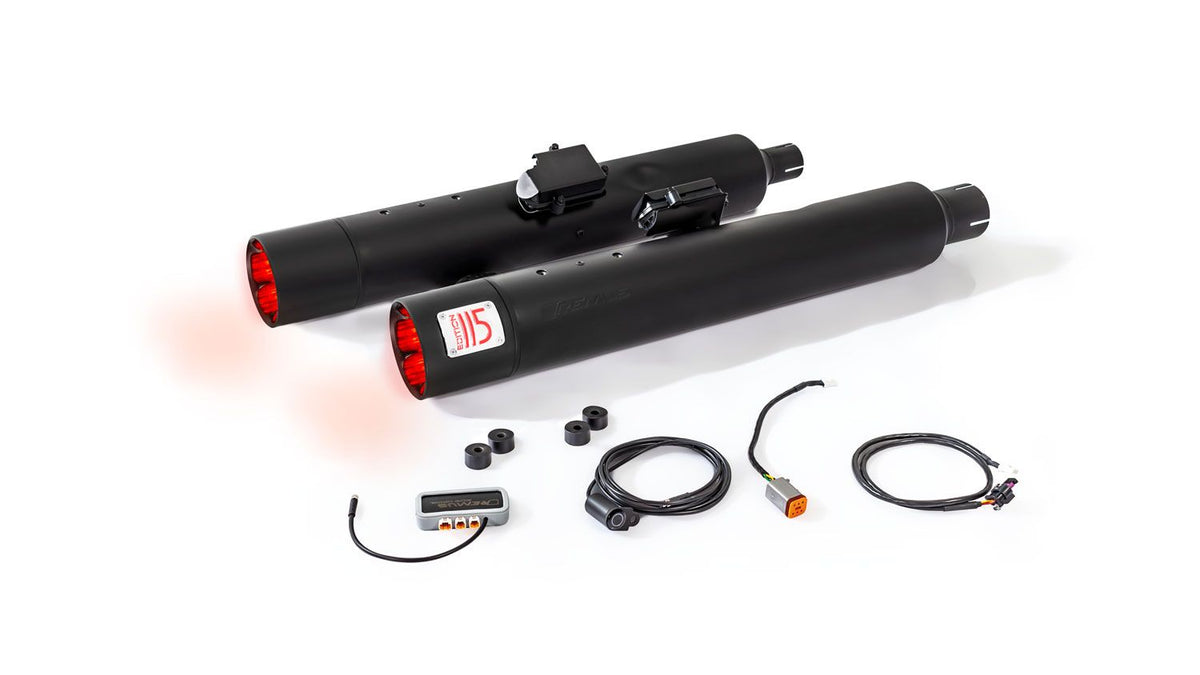 HARLEY DAVIDSON Touring Sport Exhaust, lighting