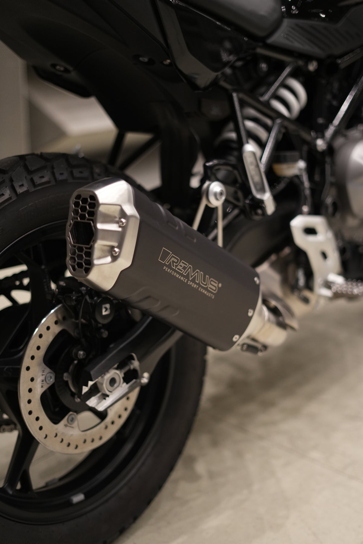 BMW F 450 GS Adventure Exhaust, Offroad line