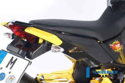 Frame tail cover lower seat fairing carbon