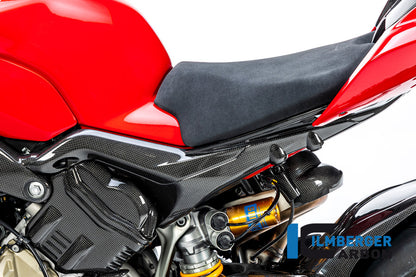 Subframe Cover left V4 Streetfighter