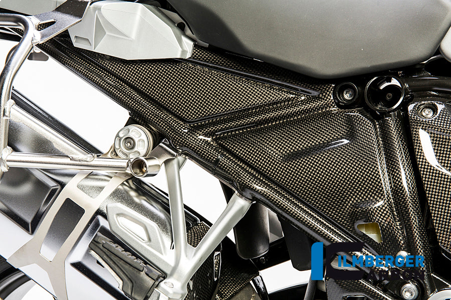 Rear frame cover right Carbon