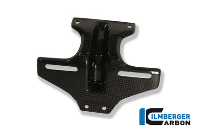 Number plate holder carbon
