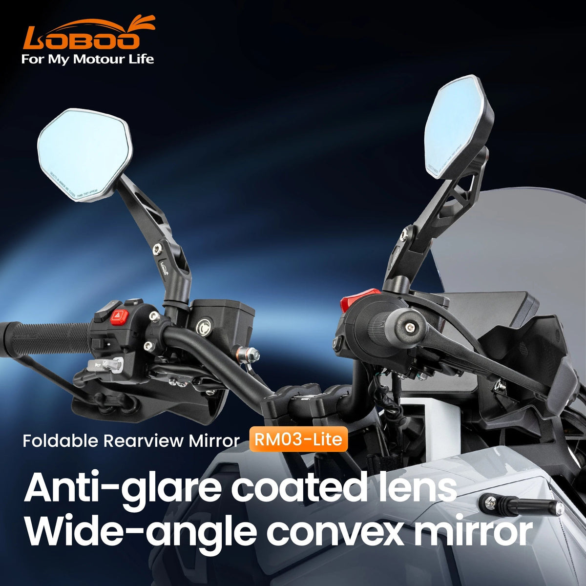 Foldable Rearview Mirror