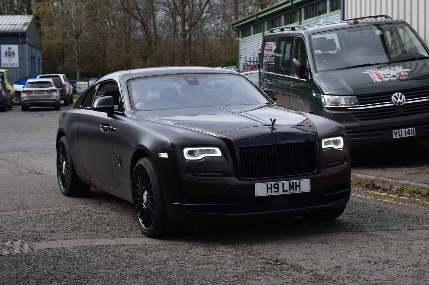 Rolls Royce Wraith Sports Rear Sections