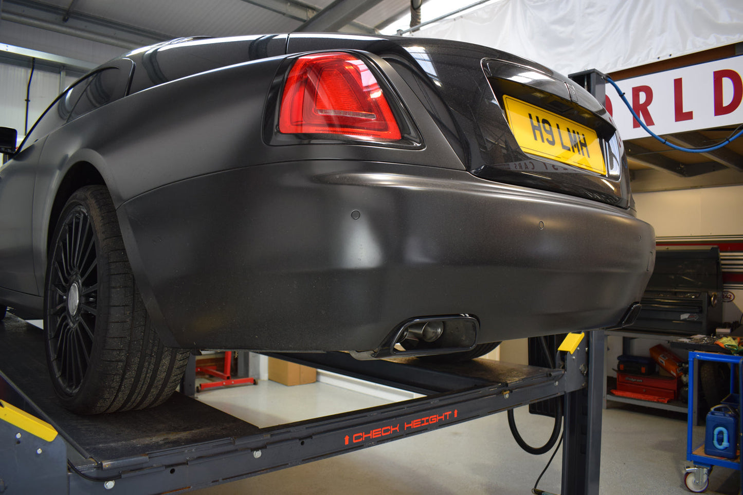 Rolls Royce Wraith Sports Rear Sections