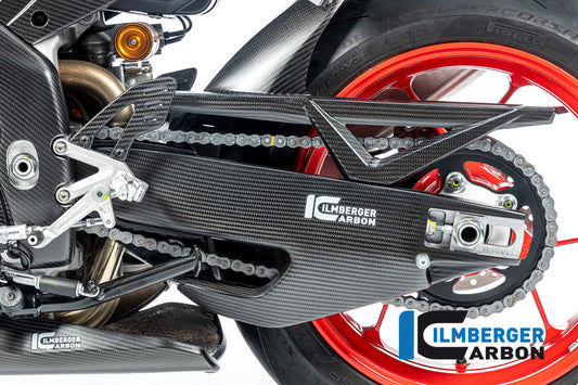 Swing Arm Cover left side matt Tuono/RSV4 from 2021