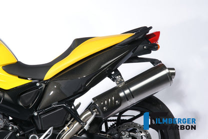 Side cover under seat left carbon