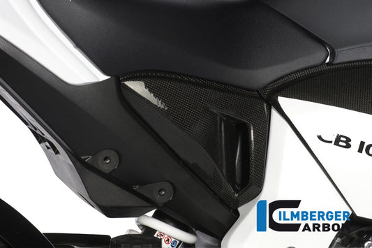 Side cover under seat right carbon
