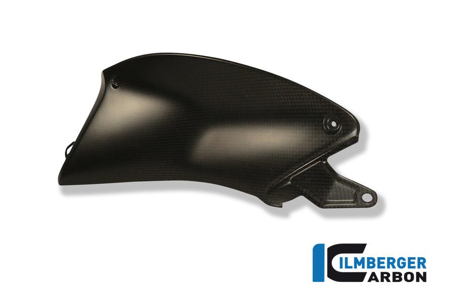 Right side cover on tank carbon