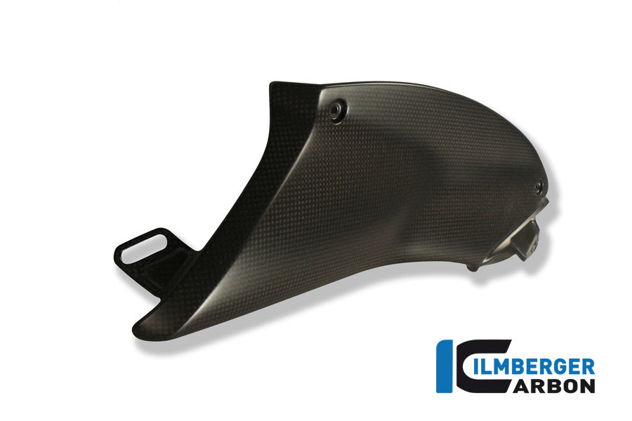 Right side cover on tank carbon