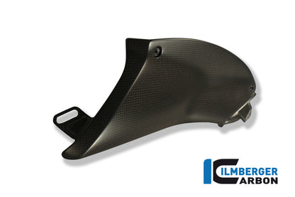 Right side cover on tank carbon