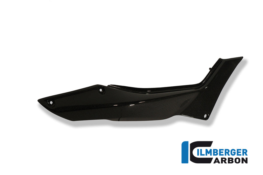 Side cover under seat right carbon