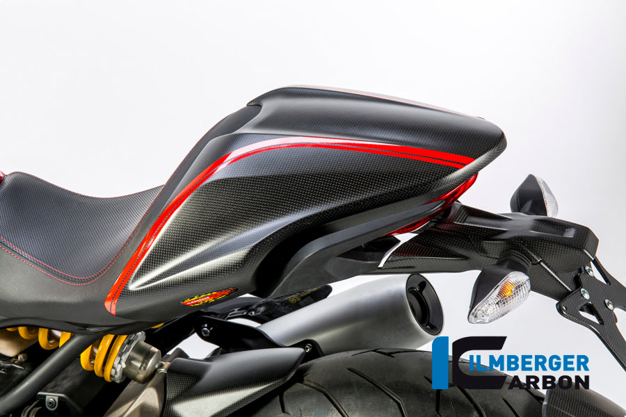 Passenger seat cover Ducati Monster 1200 / 1200 S matte finish