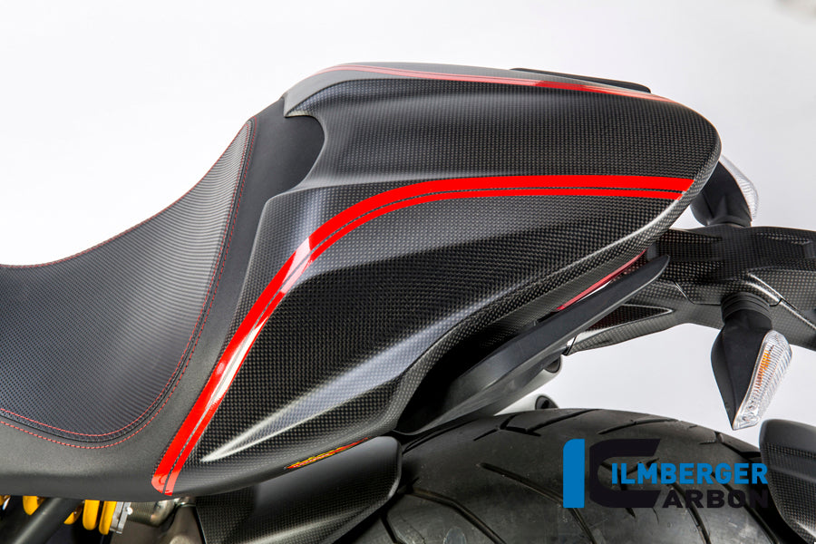 Passenger seat cover Ducati Monster 1200 / 1200 S matte finish