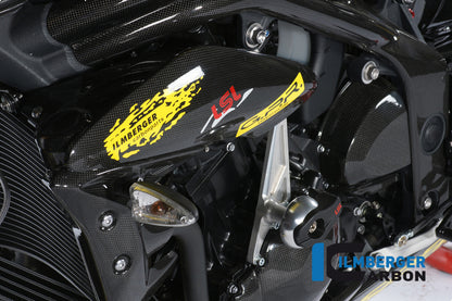 Side cover above the radiator left carbon