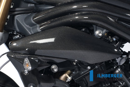 Side cover above the radiator left carbon