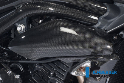 Side cover above the radiator right carbon